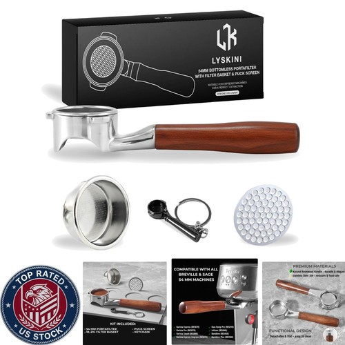 54mm bottomless portafilter - bottomless,