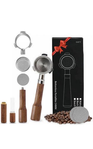 54mm bottomless portafilter - bottomless,