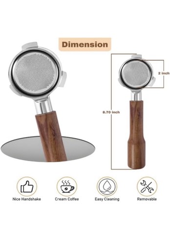 54mm bottomless portafilter - 54mm,
